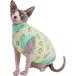 [ параллель импортные товары ] Sphynx Hairless Cat Summer Cotton T-Shirts Cat Vest Pet Clothes Rou