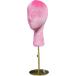 [ параллель импортные товары ] DE-LIANG Female Display Velvet Head Dress Form with Adjustable Gold
