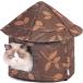 [ параллель импортные товары ] WEDSF Outdoor Feral cat House for Winter Cats Insulated Waterproof
