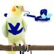 [ параллель импортные товары ] Cockatiel Harness and Leash Adjustable Parrot Bird Training Design