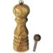 Peugeot Paris Olivier Salt Mill Gift Set Olive Wood - With Wooden Scoop (7 -Inch Salt Mill w/ Scoop) parallel imported goods 