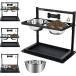 [ параллель импортные товары ] Elevated Dog Bowls for Large Dogs Raised Dog Bowls Stand Adjusable