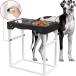 [ параллель импортные товары ] Sunmeyke Stainless Steel Elevated Dog Bowls Stand(Up to 20'') Adju