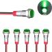 [ параллель импортные товары ] JAIZAIWJ 6pcs 12v Led Indicator Light 8mm(5/16inch)Turn Signal Indi