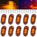 [ параллель импортные товары ] Tnisesm 10Pcs Amber 2.5 Inch Waterproof Trailer Marker Lights 2 Di