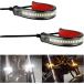 [ параллель импортные товары ] zipelo 2PCS Motorcycle LED Turn Signal Light Flexible Switchback D