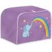 GIFTPUZZ Rainbow Elephant Toaster Cover Four Slice Toaster Appliance Dust-Proof Cover for Kitchen Dust and Fingerprint Protection (Purple) S