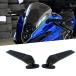 �y���s�A���i�z �z FOR GSX 8R gsx8r 2024 2025 new black motorcycle rearview mirror