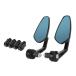 ¹͢ʡ  BAOUFF Motorcycle Bar End Mirrors with 4Pcs M10*1.25 Hole Plug,R