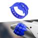 ���¹�͢���ʡ� �� NICECNC Blue Universal Escape Tail Pipe Guard Cover Compatible w