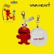  viva Heart VIVA HEART viva Heart Улица Сезам сотрудничество Elmo мяч сумка 
