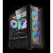DELE Dustless-360 PC кейс черный усиленный стекло swing панель двери принятие источник питания модель ATX ограничение ( вентилятор n не установлен ) вертикальный графика карта держатель имеется 