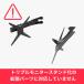 �y���t�����z�A���~�t���[���V���O�����j�^�[�X�^���h �������K�i MS-CM-SML2 ���g���v�����j�^�[�ւ̊g���s�� �֘A�摜4