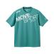  официальный Move спорт Descente dry сетка Bick Logo короткий рукав футболка мужской . пот скорость .UV cut одежда ST5SHT01M 25SS