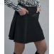  Lanvin sport LANVIN SPORT искусственная кожа юбка-клеш [ тепловое хранение теплоизоляция ]