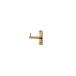 poshu living крюк S античный Gold 63976 | крюк товар экспозиция стена поверхность место хранения DIY простой подвешивание ниже стена поверхность полки дисплей место хранения мелкие вещи ..