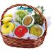 10 вид. фрукты корзина пик набор | 23-0054-021 еда комплект набор фрукты ананас киви грейпфрут orange синий яблоко яблоко banana 