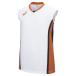 asics Asics WSGAMESHIRT белый x orange S XB2361 120 | спорт баскетбол женский S шт белый белый оранжевый orange 