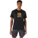 asics Asics DRY PRINT SHORTSLEEVE SHI Performance черный X Gold S 2063A300 1 | спорт баскетбол tops рубашка с коротким рукавом 