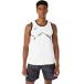 asics Asics DRY PRINT SLEEVELESS SHIR brilliant белый 3XL 2063A302 100 | спорт баскетбол tops рубашка 