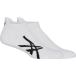asics Asics SOLUTION SPEED лодыжка носки белый x черный S 3043A098 101 | спортивный товар мелкие вещи товары аксессуары мода носки носки 