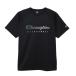 CHAMPION Champion SHORT SLEEVE T-SHIRT черный L C3-DB322 90 | tops короткий рукав Short рукав . пот . скорость .. "дышит" антибактериальный дезодорация полиэстер 