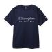 CHAMPION Champion SHORT SLEEVE T-SHIRT темно-синий XL C3-DB322 370 | tops короткий рукав Short рукав . пот . скорость .. "дышит" антибактериальный дезодорация полиэстер 
