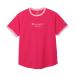 CHAMPION Champion SHORT SLEEVE T-SHIRT глубокий розовый M CW-DB311 930 | tops футболка короткий рукав спорт тренировка одежда одежда . пот скорость . функция 
