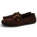 Louis Vuitton Vuitton обувь для вождения Monte Carlo Moccasin Monte Carlo машина f кожа телячья кожа LV Logo металлические принадлежности стандартный 