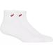 asics Asics Junior носки 15(. ..~ пятка до. длина 15cm) brilliant белый x Classic красный XS 3034A092 103 | спортивный товар мелкие вещи товары 