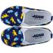 ASAHI Asahi обувь Asahi P132NV 17cm KC37332 | обувь обувь baby Kids Junior сменная обувь вне надеть обувь сверху обувь туфли без застежки модель динозавр темно-синий 17 см 