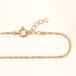 18�� �u���X���b�g k18 18���u���X���b�g 18k �X�N�����[�`�F�[�� 1.2mm �S�[���h �`�F�[�� ���f�B�[�X 13cm 15cm �֘A�摜2