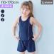 UV cut женщина . раздельный брюки type школьный купальник Kids ребенок одежда девочка Devilock devirock