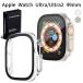 Apple Watch Ultra / Ultra2 �p �P�[�X 49mm�b�K���X�t�B������̌^ �ی�J�o�[�bPC�f�ށ~������ �����K���X�b�S�ʕی�E�^�b�`���ǍD