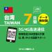 [ mail пересылка ] Taiwan eSIM 7 дней безграничный Taiwan SIMplipeidoSIM прост в установке 5G/4G/LTE схема данные сообщение специальный договор не необходимо Япония MVNO