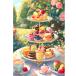  обычный × специальный Mix( Aurora *fea Lee пыль ) после полудня 2 час. Afternoon Tea A1 размер (59.4×84.1cm) квадратное 
