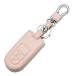 [IKT] Daihatsu / Toyota автомобильный кожаный для умного ключа чехол для ключей 2bo бежевый / Tanto / Move / Move Custom / Move парусина / wake /ta