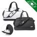  Golf сумка мужской Golf сумка сумка "Boston bag" спорт сумка для обуви Golf одежда туфли для гольфа место хранения имеется темно-синий модный Golf мелкие вещи IF-GF0340