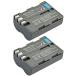 2ĥå Nikon ˥ EN-EL3E ߴХåƥ꡼ D700 D300 D200 D90 D70s D50 D70 D100  б battery MH-18aб