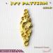  плющ дизайн Gold детали ivy pattern