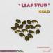  ногти заклепки leaf Gold 10 шарик декоративный элемент resin мелкие вещи аксессуары .