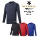 [ бесплатная доставка ] Baseball осень-зима нижняя рубашка DESCENTE Descente Junior круглый вырез длинный рукав нижняя рубашка RELAX JSTD657B | бейсбол софтбол толстый длинный рукав нижний 