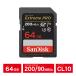 SD карта SDXC 64GB SanDisk SanDisk анимация фотография считывание 200MB/s записывание 90MB/s Extreme PRO UHS1 U3 Class10 V30 SDSDXXU-064G-GN4IN кошка pohs рейс рассылка ограничение 4 листов до 