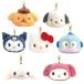  Sanrio лицо чехол для пропуска Kitty Chan чехол для пропуска мягкая игрушка Sanrio чехол для пропуска мягкая игрушка чехол для пропуска катушка имеется Sanrio чехол для пропуска герой 