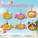  Sanrio лицо катушка чехол для пропуска девушка 4 Sanrio чехол для пропуска мягкая игрушка выгоревший на солнце участок Kitty черный mi Chan товары My Melody Pom Pom Purin Cinnamoroll 