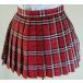  rose × белый проверка юбка в складку юбка длина 30cm*40cm school школа форма посещение школы ученик старшей школы студент ученик неполной средней школы школьная форма оригинал 