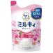 牛乳石鹸共進社株式会社 ミルキィボディソープ リラックスフローラルの香り［つめかえ用］400ml ＜液体石けん(国産)＞