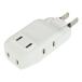 OHM ом электро- машина микро ответвление (4 выход / несгораемый * жаростойкий корпус / свободный вращение штекер / белый ) HS-A4PBT-24W