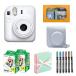 [ подарок Cheki B] Fuji плёнка Cheki камера мгновенной печати instax mini 12[k Ray белый ] камера с футляром подарок BOX комплект 