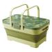  складной корзина &amp; стол Milargo зеленый I-582 бесплатная доставка * подарок упаковка * носигами бесплатный 